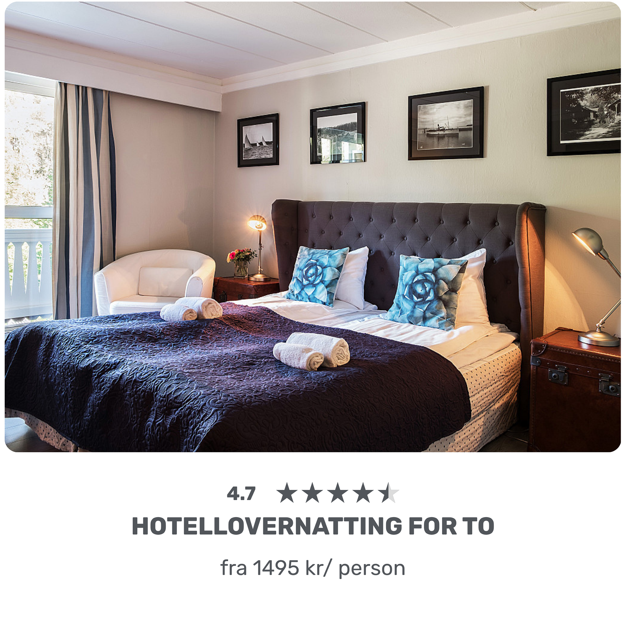 Hotellovernatting for to